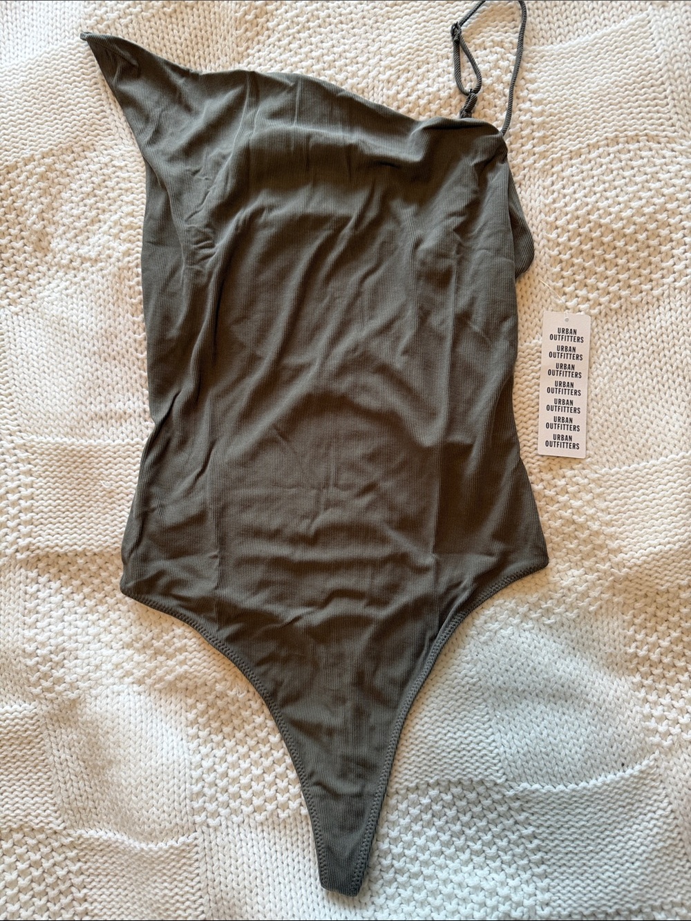 NWT Urban Outfitters Olive Green Bodysuit - size Small